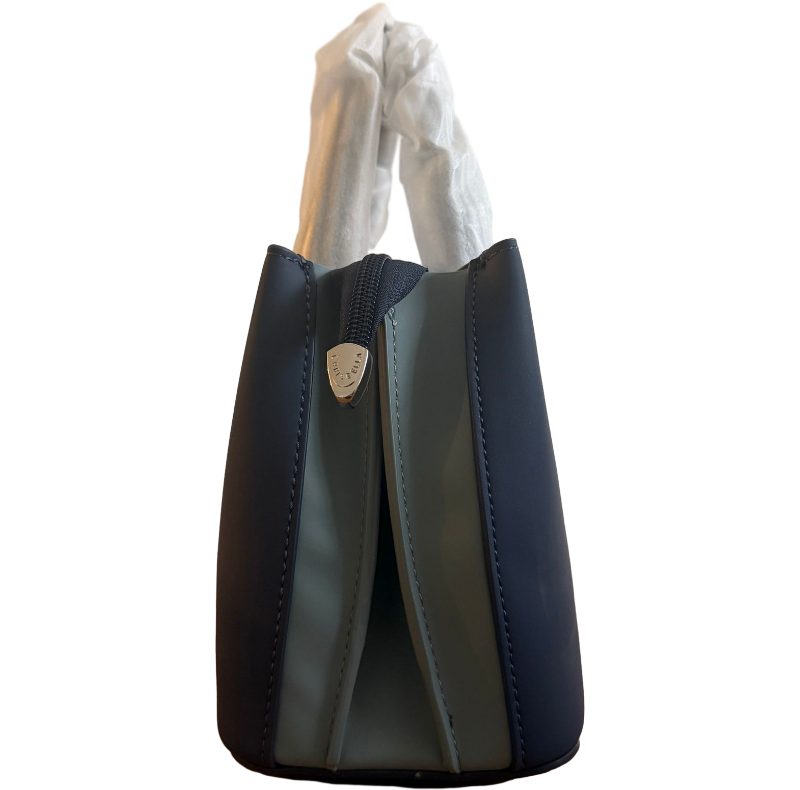 Chrisbellla Tri color Small Tote Handbag