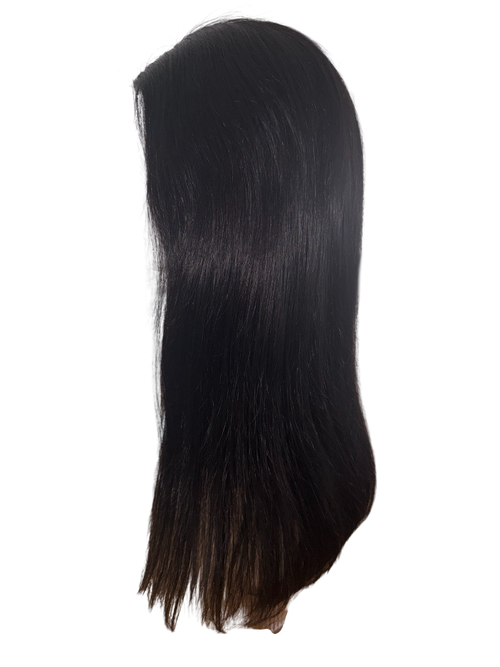 Extra Long Sleek Straight Wig 100% Human Hair